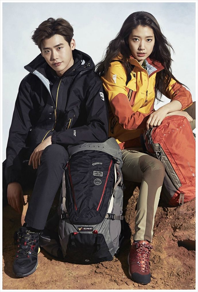 Park Shin Hye & Lee Jong Seok Reunited Again For MILLET’s S/S 2015 Ad